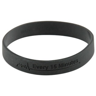 Laser Engraved Wristbands