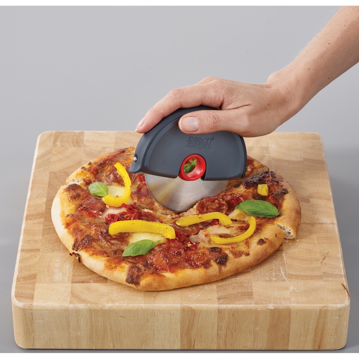 Joseph Joseph® Disc Easy-clean Gray Pizza Cutter