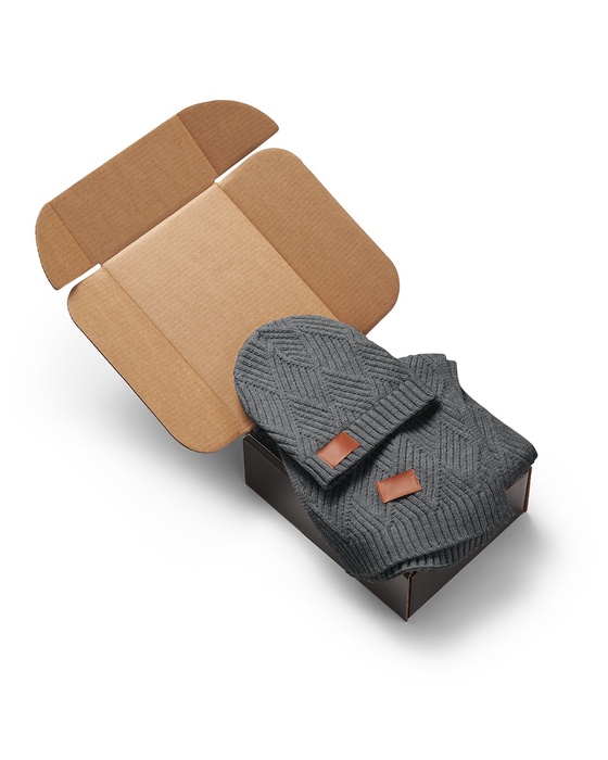 Leeman Trellis Knit Bundle And Go Gift Set