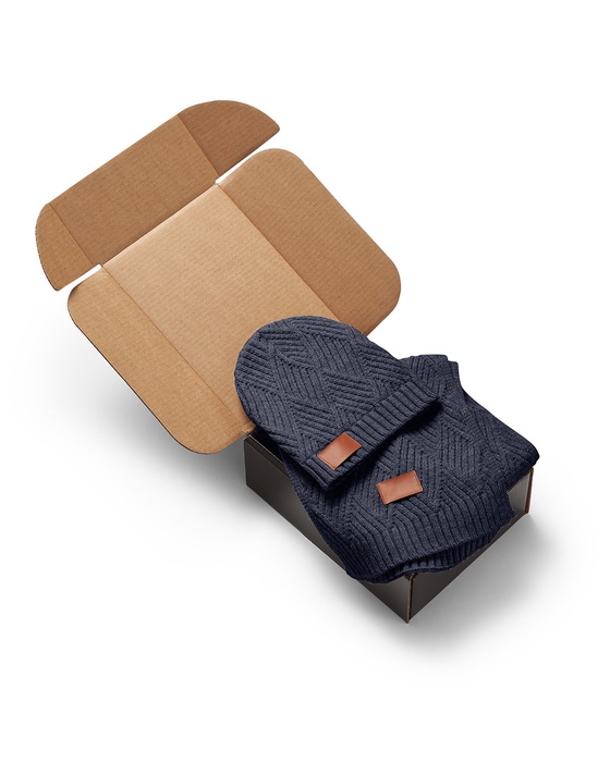 Leeman Trellis Knit Bundle And Go Gift Set