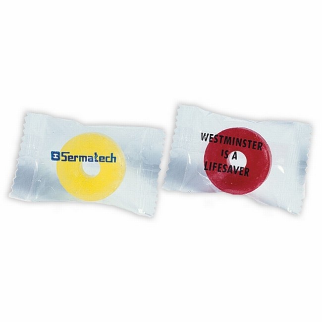 Individually Custom Wrapped Lifesavers