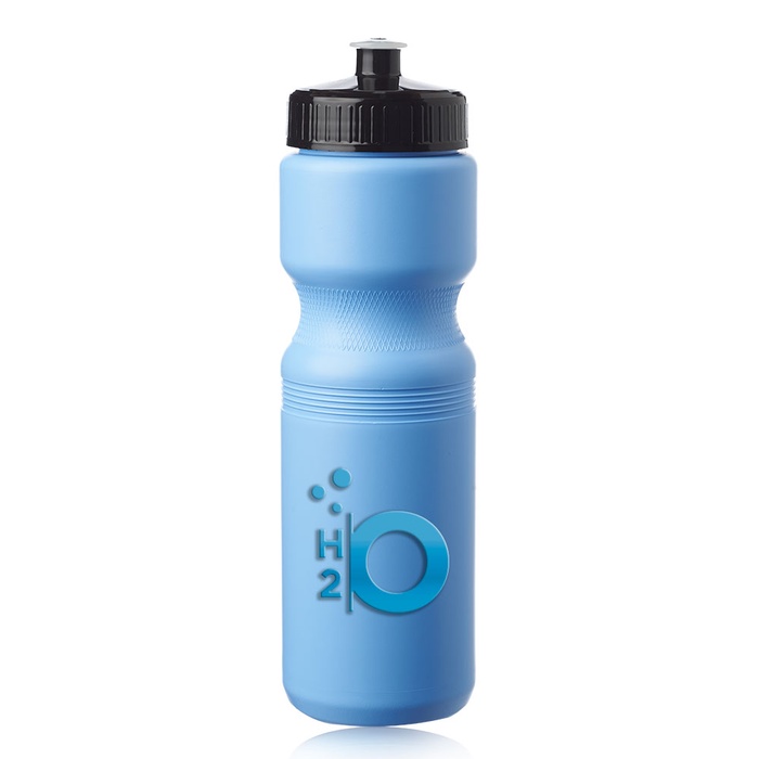 28 oz. Push Cap Plastic Water Bottles