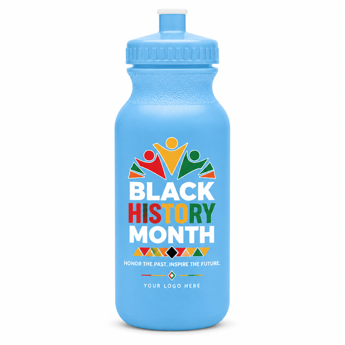 Celebrate Black History 20 Oz. Bike Bottle