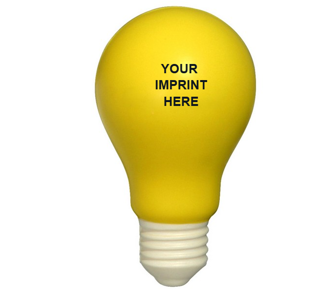 Lightbulb Stress Ball Reliever