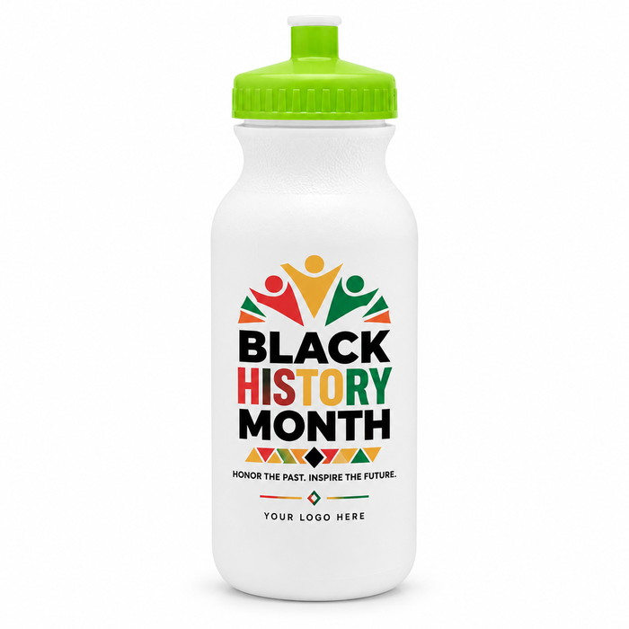 Celebrate Black History 20 Oz. Bike Bottle
