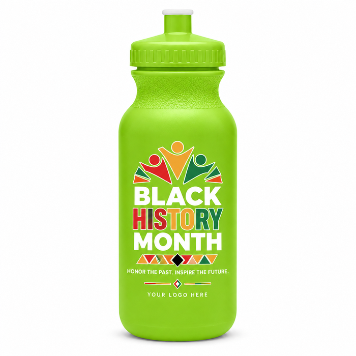 Celebrate Black History 20 Oz. Bike Bottle