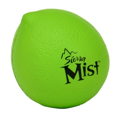 Custom Lime Stress Balls