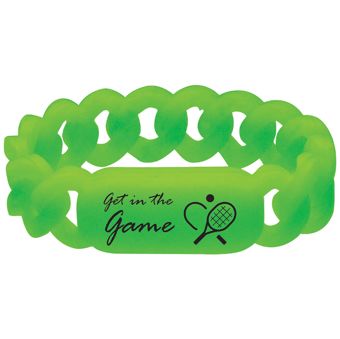 Customized Silicone Link Wristbands