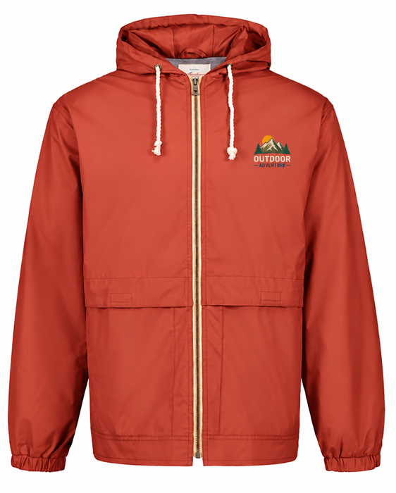 Weatherproof Unisex Vintage Hooded Rain Jacket