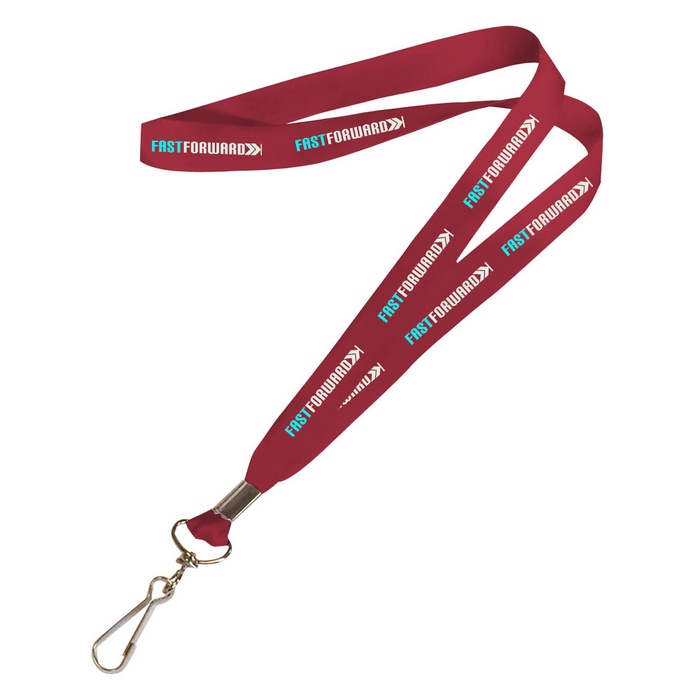 USA Made .75" Dye Sublimation Lanyards