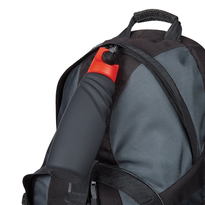 Matte Finish 24 oz. Custom Crest Carabiner Bottles