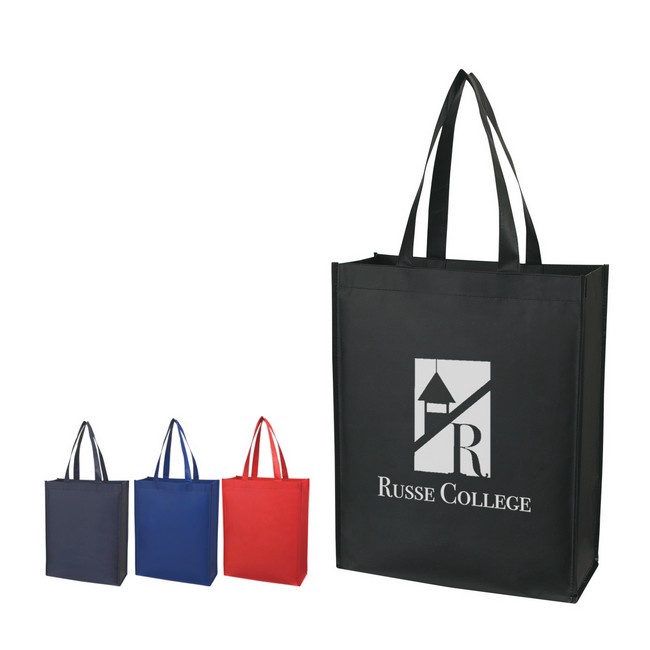 Custom Matte Laminated Non-Woven Shopper Tote Bags