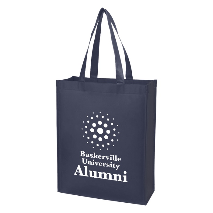 Custom Matte Laminated Non-Woven Shopper Tote Bags