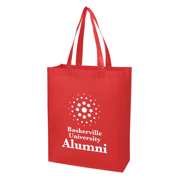 Custom Matte Laminated Non-Woven Shopper Tote Bags