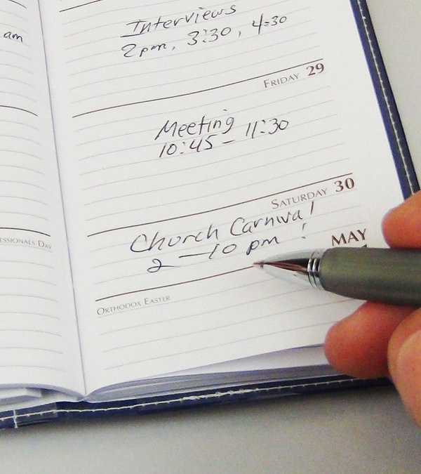 Custom Pocket Pal Calendar with Notepad