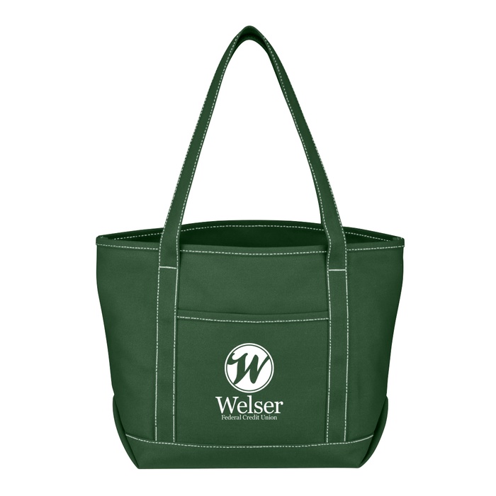 Medium Cotton Canvas Promotional Yacht Totes