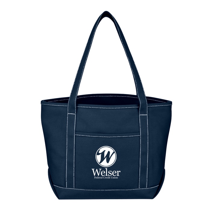 Medium Cotton Canvas Promotional Yacht Totes