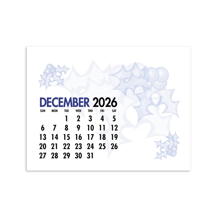 Memo Desk Calendar - 2027