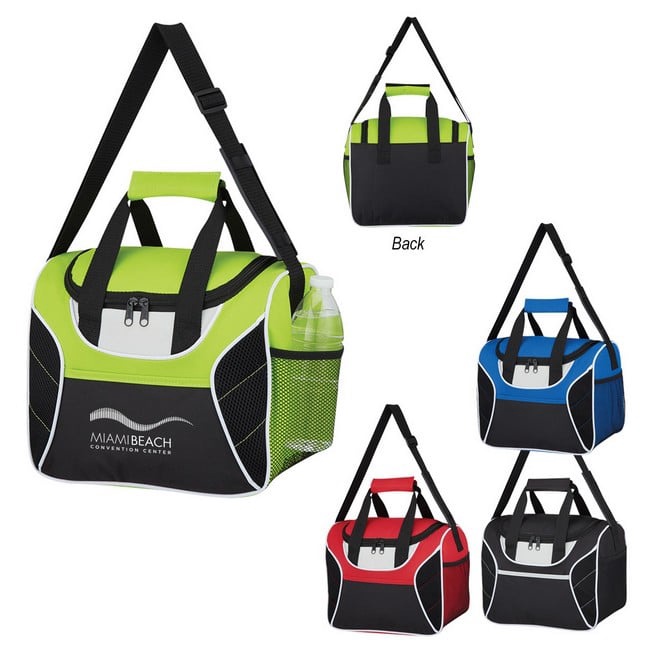 Mesh Accent Custom Cooler Bags