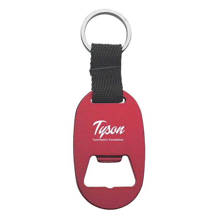 Promotional Metal Key Tag with Bottle Opener