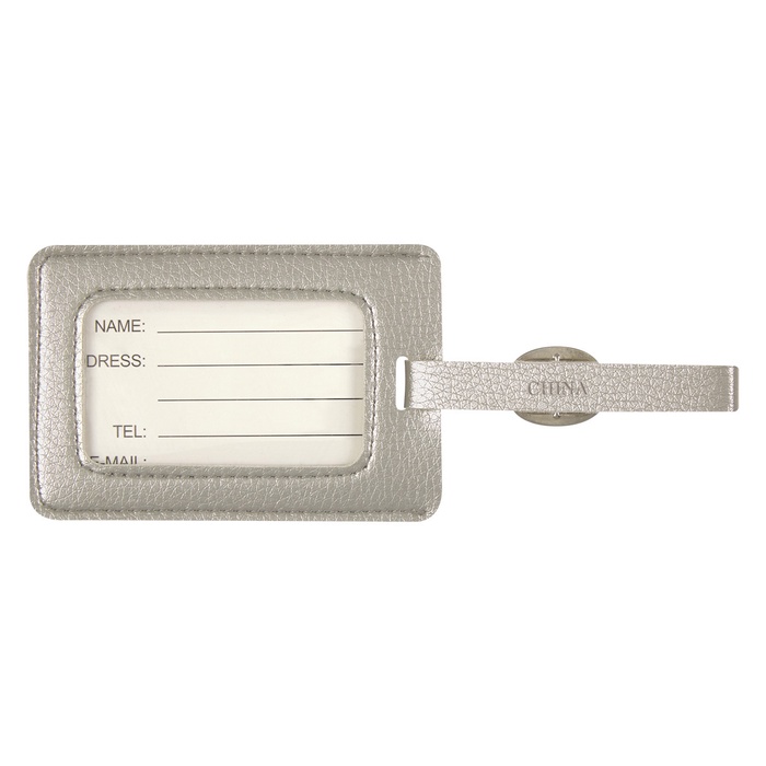 Metallic Luggage Tags