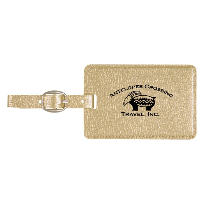 Metallic Luggage Tags