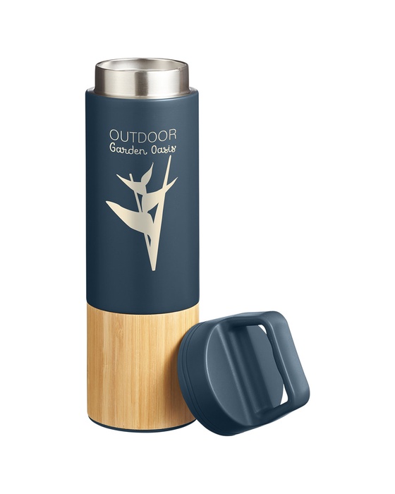 20 oz. Tao Bamboo Vacuum Insulated Stainless Steel Bottle