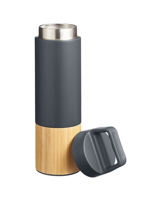20 oz. Tao Bamboo Vacuum Insulated Stainless Steel Bottle
