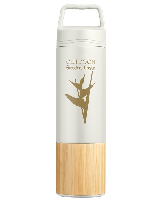 20 oz. Tao Bamboo Vacuum Insulated Stainless Steel Bottle
