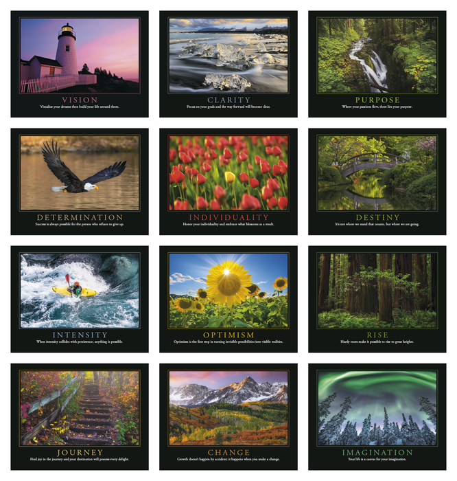 Motivations 2026 Personalized Wall Calendars