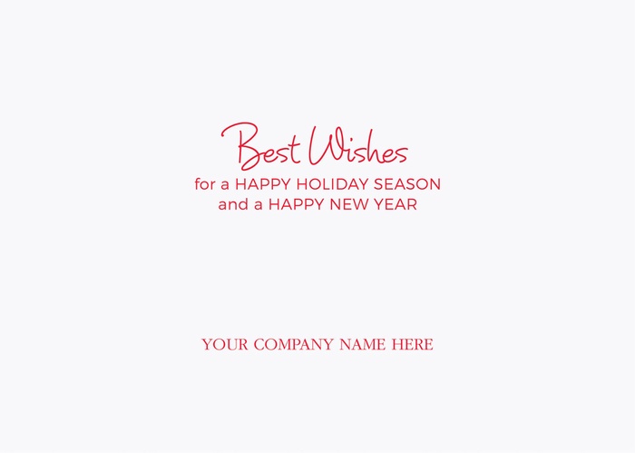 With Gratitude Holiday Logo Cards