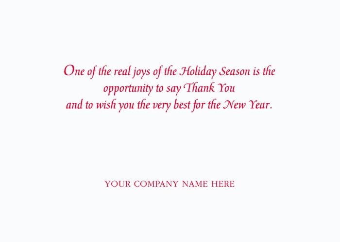 Country Charm Holiday Logo Cards