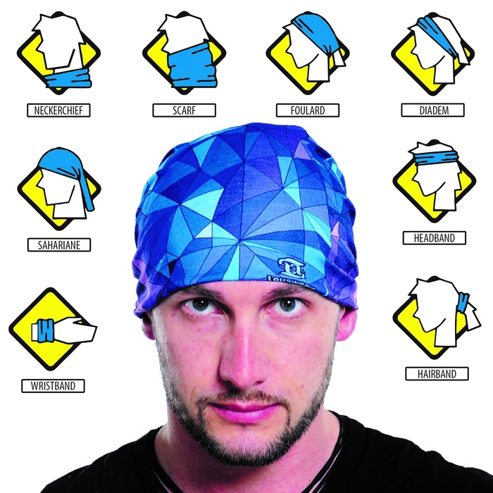 Multi-Functional Bandana Wrap with Custom Printing