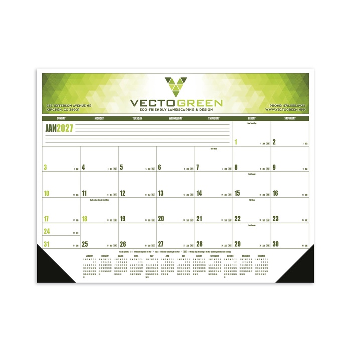 Promotional Multicolor Desk Pad - 2027