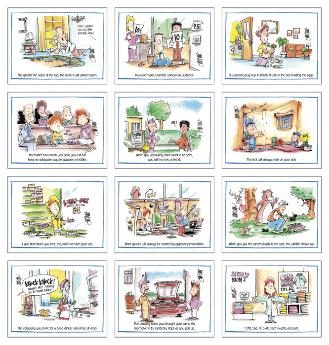Murphy's Law 2026 Personalized Wall Calendars