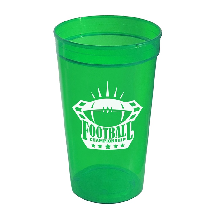 22 oz. Plastic Stadium Cups