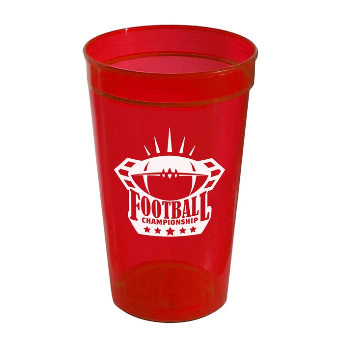 22 oz. Plastic Stadium Cups