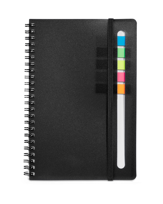Semester Spiral Notebook With Sticky Flags 6.25" X 8.5"