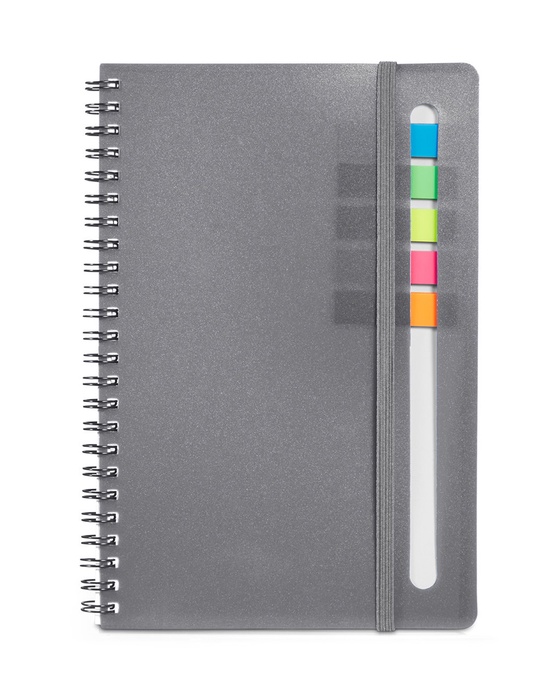 Semester Spiral Notebook With Sticky Flags 6.25" X 8.5"
