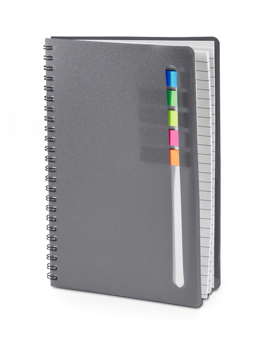 Semester Spiral Notebook With Sticky Flags 6.25" X 8.5"
