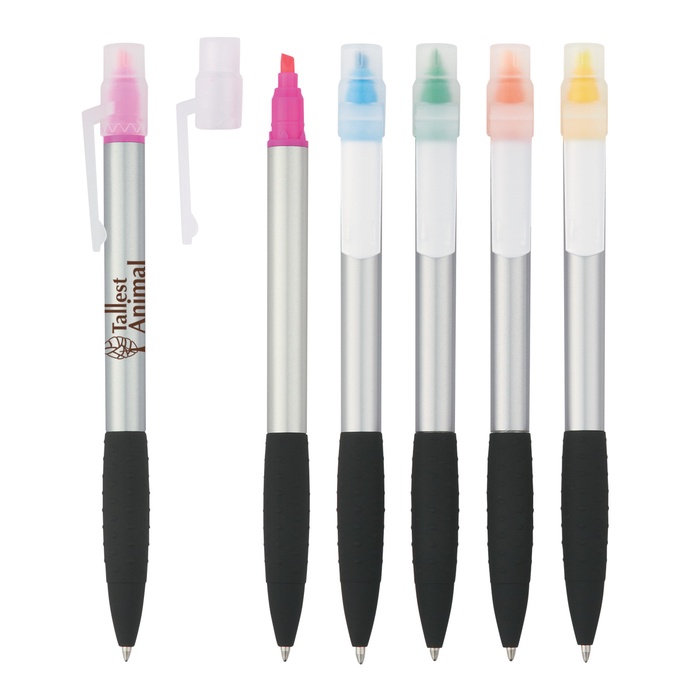 Neptune Pen/Highlighter with Your Logo