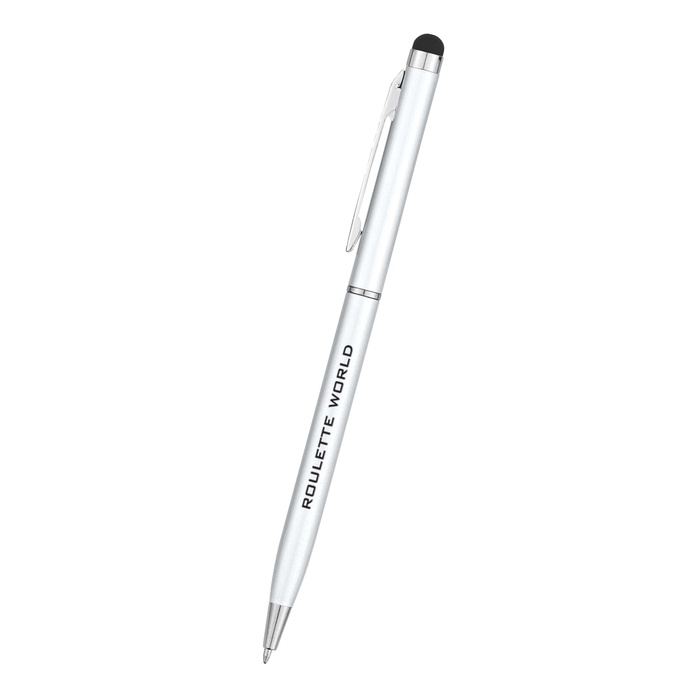 Custom Newport Ballpoint Pen With Stylus