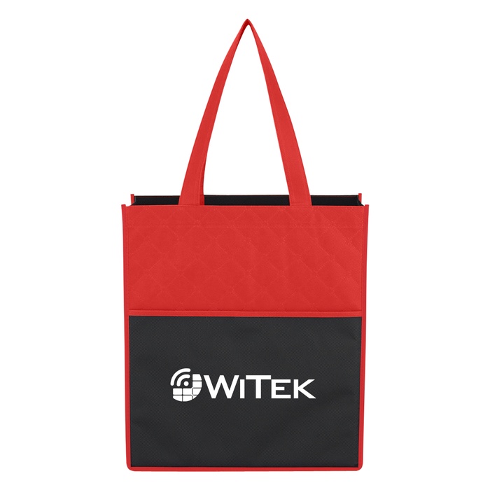 Non-Woven Bounty Custom Shopping Tote Bags