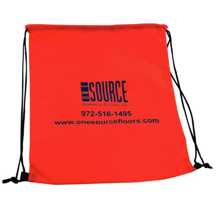 Non Woven Drawstring Backpack - Full Color