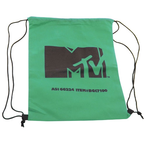 Non Woven Drawstring Backpack - Full Color