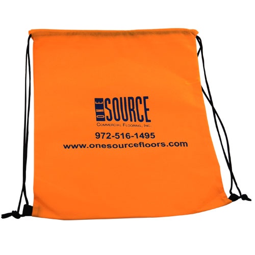 Non Woven Drawstring Backpack - Full Color
