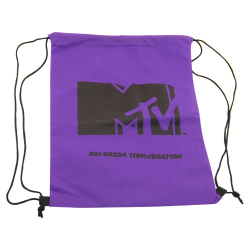 Non Woven Drawstring Backpack - Full Color