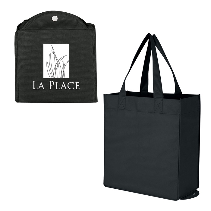 Non-Woven Foldable Custom Shopper Tote