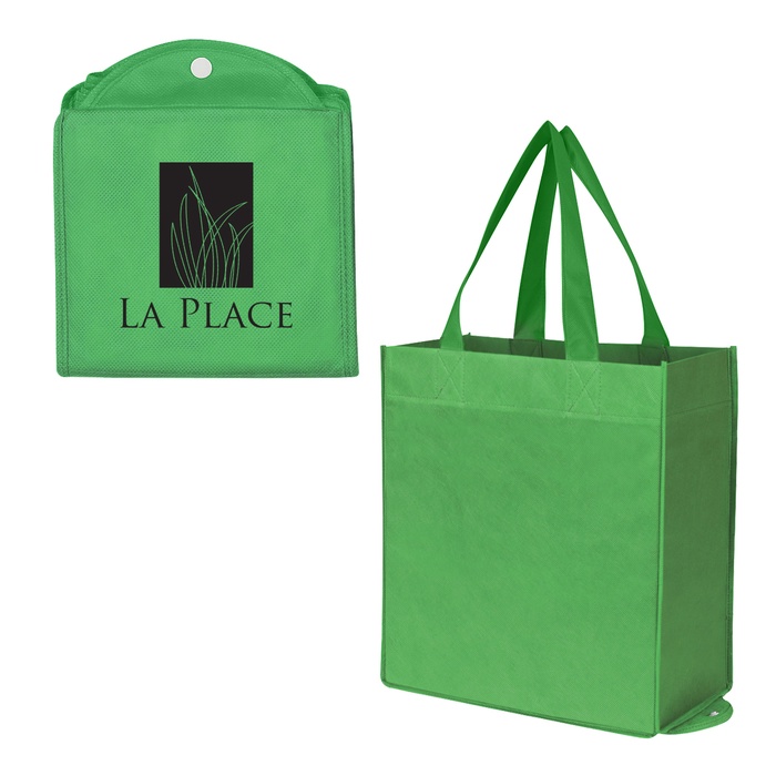 Non-Woven Foldable Custom Shopper Tote