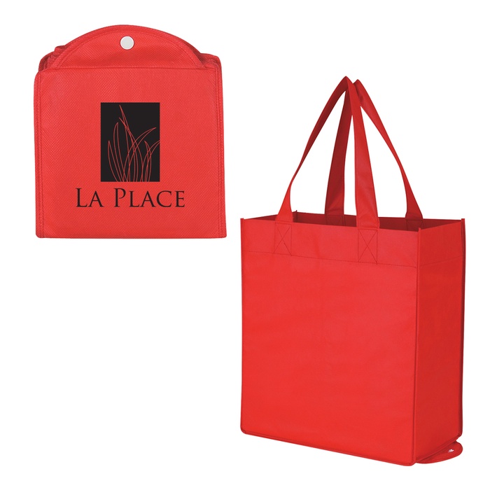 Non-Woven Foldable Custom Shopper Tote
